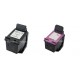 Pack 2 cartouches remanufacturées HP imprimante DESKJET 2050